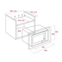 Cuptor cu Microunde MS 620 BIS